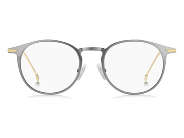 Designer Men Hugo Boss Eyeglasses: 1252 - Matte Ruthenium- SpecSMART Eye Clinic (Front View)